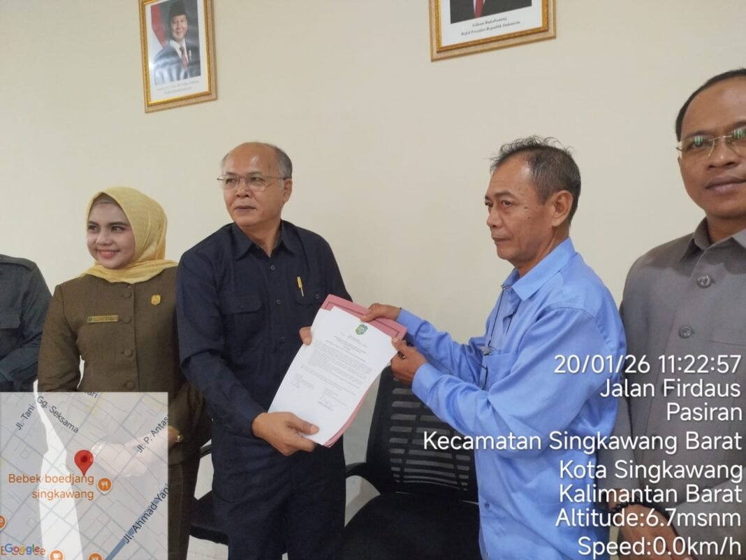 Aliansi MPAK Gelar Audensi Bersama DPRD Komisi 1 Singkawang