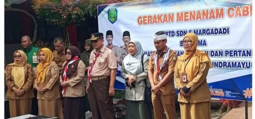 Gerakan Tanam Cabai di Indramayu, Langkah Nyata Penuhi Kebutuhan Pangan