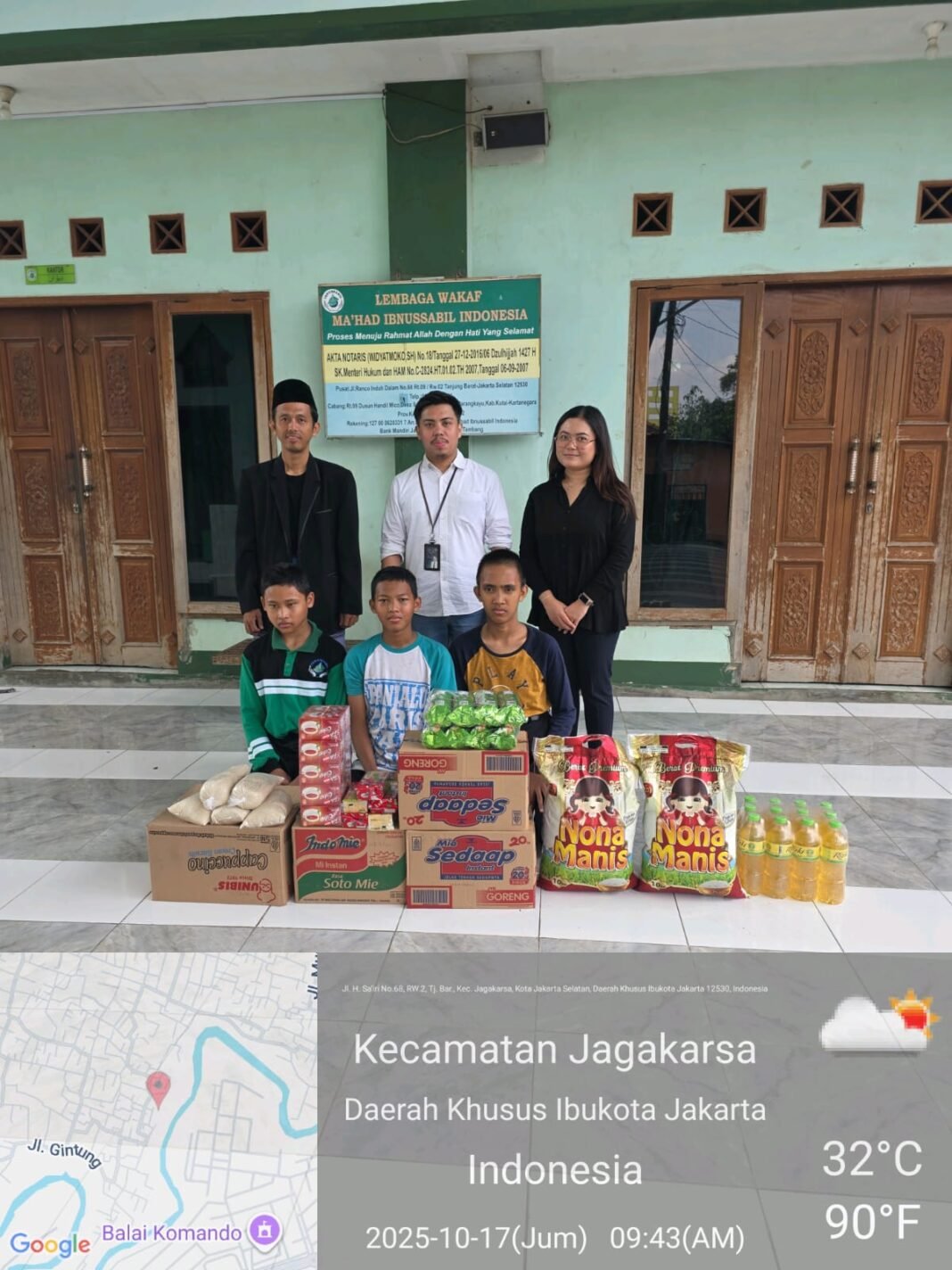 BRI BO TB Simatupang: Jum’at Berkah untuk Masyarakat yang Lebih Baik