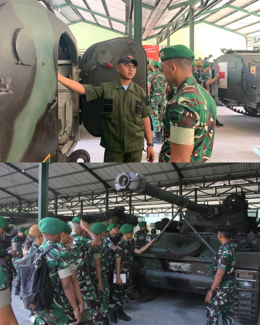 Kunjungan Perwira Remaja lulusan Akmil ke Batalyon Kavaleri 6/Naga Karimata