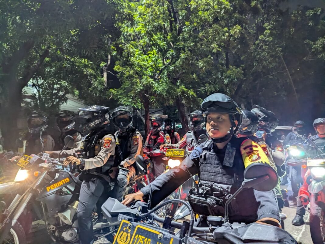 Operasi Pekat Jaya 2026, Brimob–Samapta Gagalkan Balap Liar dan Tawuran di Jaktim