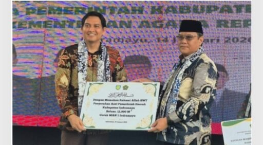 Pemkab Indramayu Hibahkan Lahan 1,2 Hektare untuk Pengembangan MAN 1 Indramayu