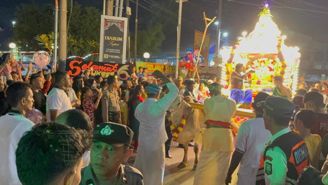 Polres Binjai Terjunkan Personil Amankan Perayaan Thaipusam ke – 146