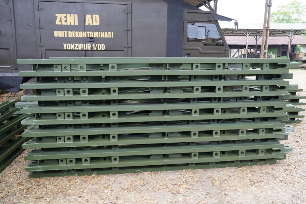Kodam I/BB Terima Kedatangan 3 Set Jembatan Modular di Pelabuhan Belawan