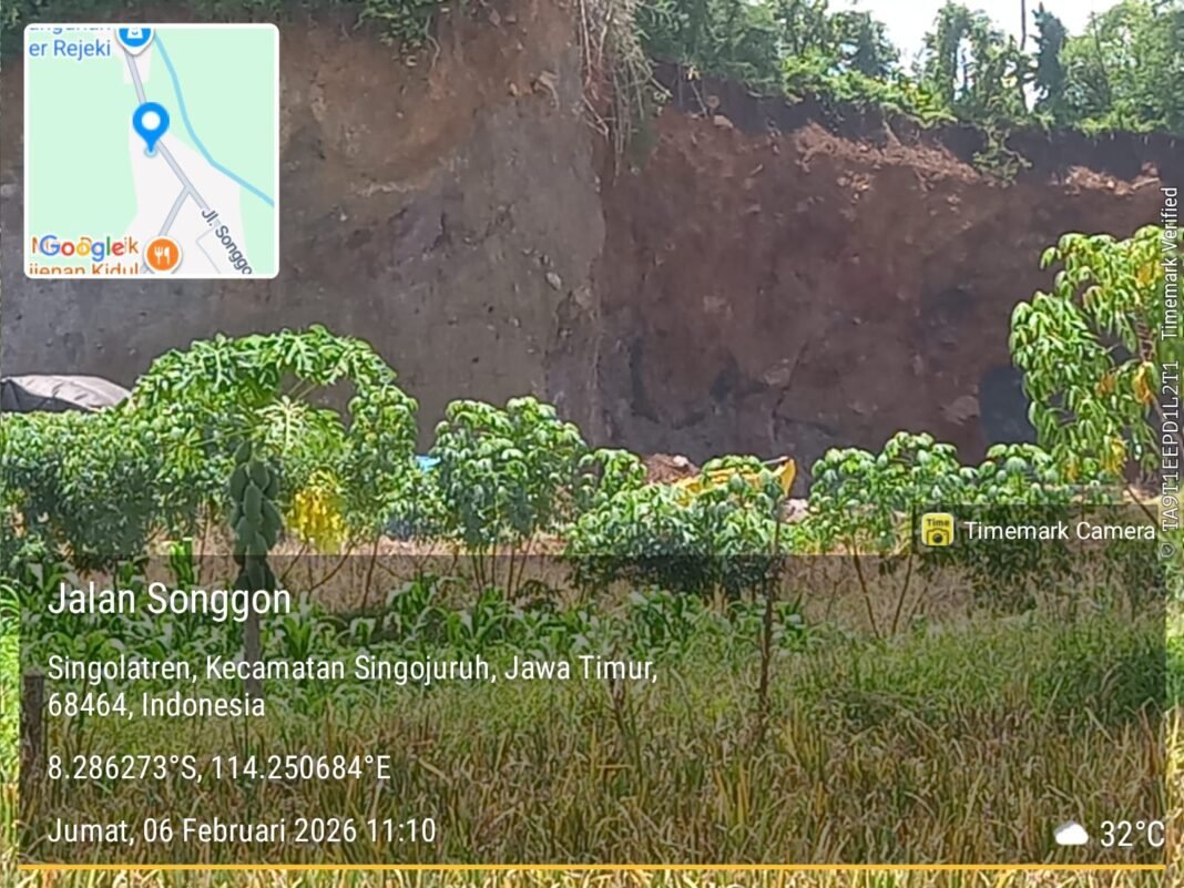 PEMILIK TAK MERESPON KONFIRMASI TERKAIT PENAMBANGAN JENIS GALIAN C DI DESA WIJENAN