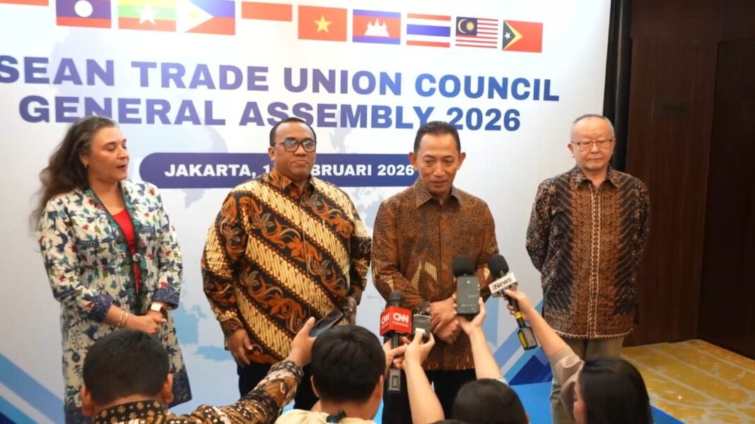 Kapolri Hadiri Gala Dinner General Assembly ASEAN TUC 2026, Tekankan Hubungan Industrial Harmonis