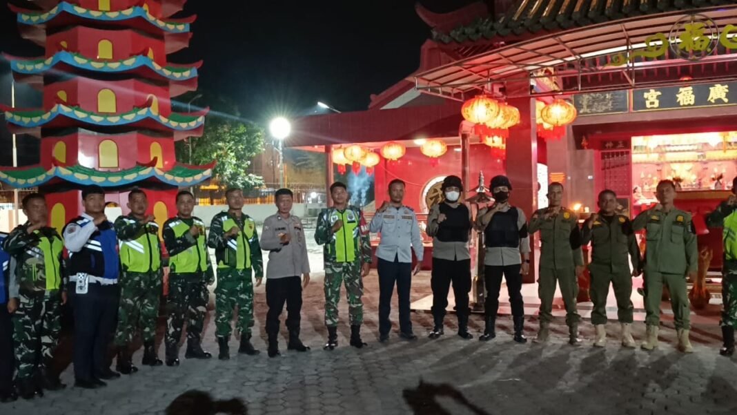 Polresta Deli Serdang Laksanakan Patroli Skala Besar Amankan Perayaan Imlek 2577 B