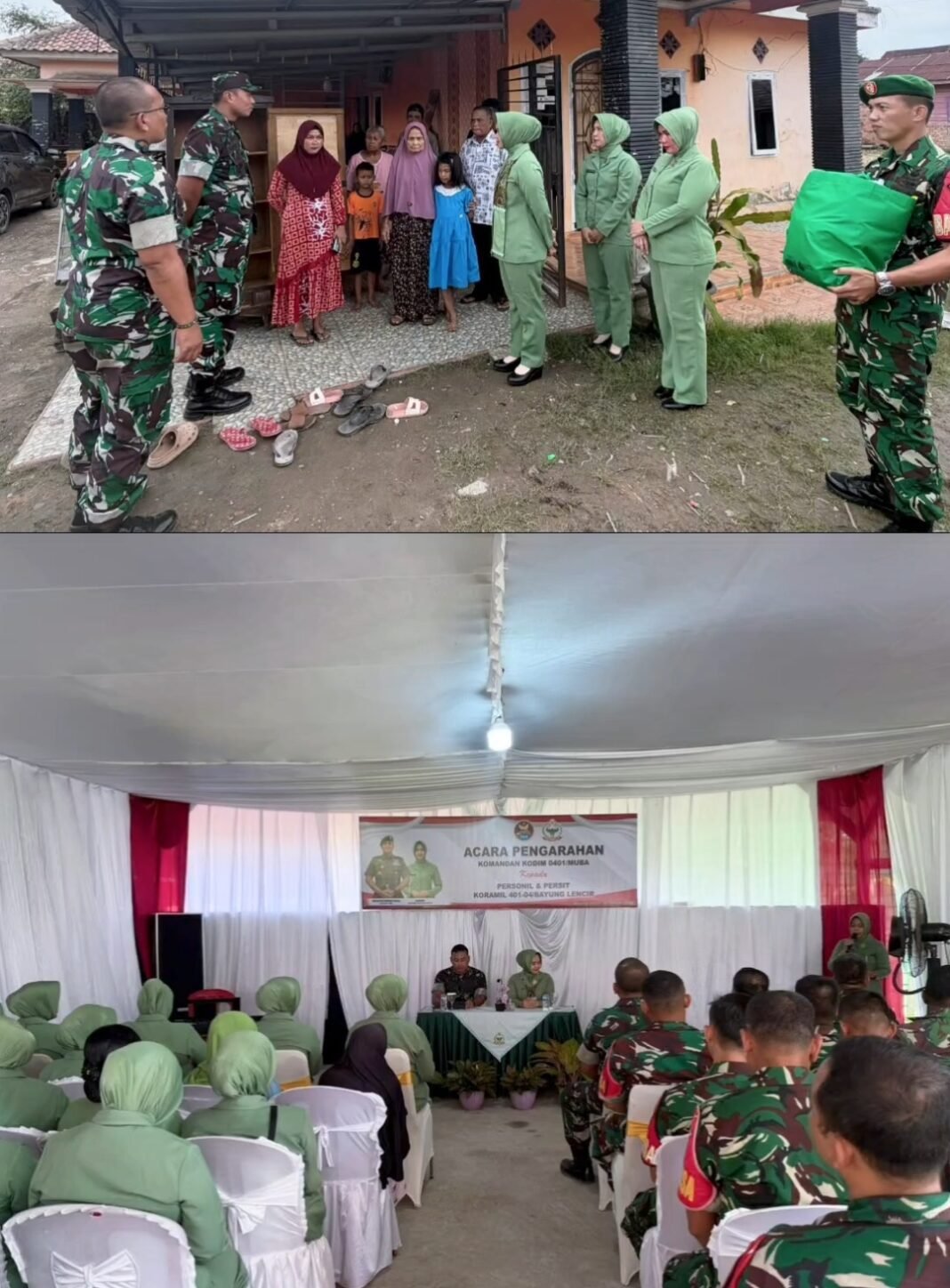 Soliditas dan Sinergitas TNI dengan Masyarakat Bayung Lencir*