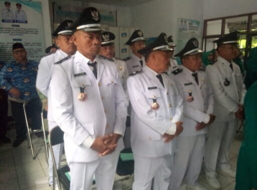 Sembilan Kuwu Resmi Sertijab di Aula Kecamatan Lelea, Camat Atang Tekankan Sinergitas dan Pelayanan
