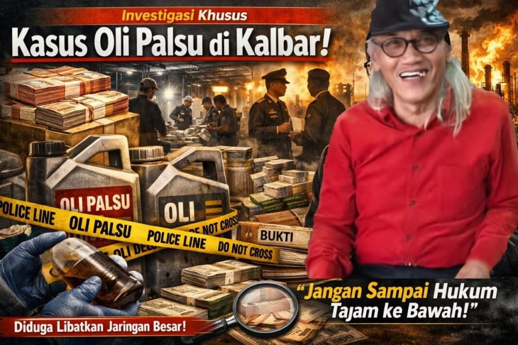 Polemik Penanganan Kasus Oli Palsu, Herman Hofi Munawar: Jangan Sampai Hukum Tampak Tajam ke Bawah