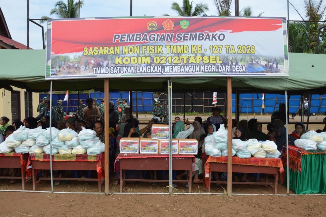 Irdam I/BB Tutup TMMD ke – 127 di Kodim 0212/Tapanuli Selatan