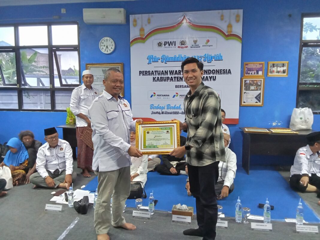 PWI Indramayu Gelar Iftar Ramadan dan Santuni Anak Yatim