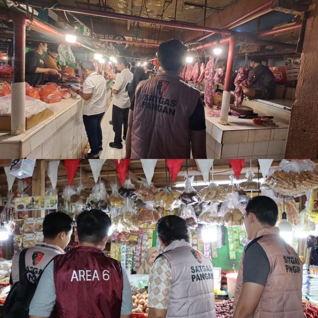 Satgas Saber Pangan Polres Jakbar Turun ke Pasar Tomang Barat, Awasi Harga dan Ketersediaan Pangan