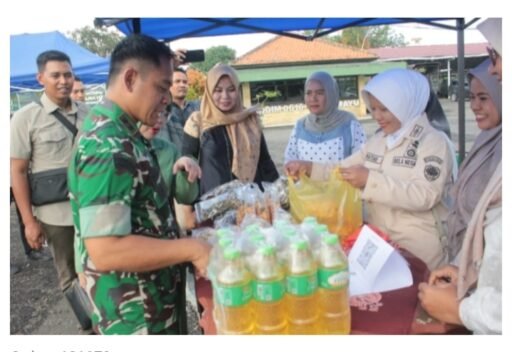 Kodim 0616/Indramayu Gelar Bazar Ramadan Murah untuk Bantu Masyarakat
