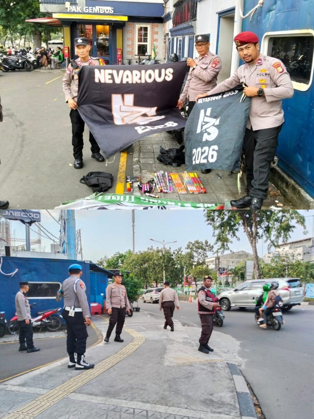 Polres Jakbar Gagalkan Konvoi Remaja Bawa Petasan Saat kegiatan Strong Point Di Pospam Ketupat Jaya 2026