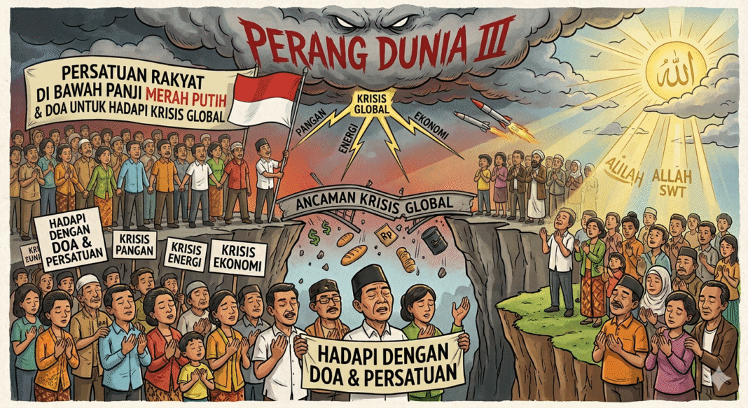 Perisai Semesta: Menenun Doa Mengetuk Pintu Langit dan Kemandirian di Ambang Badai Global