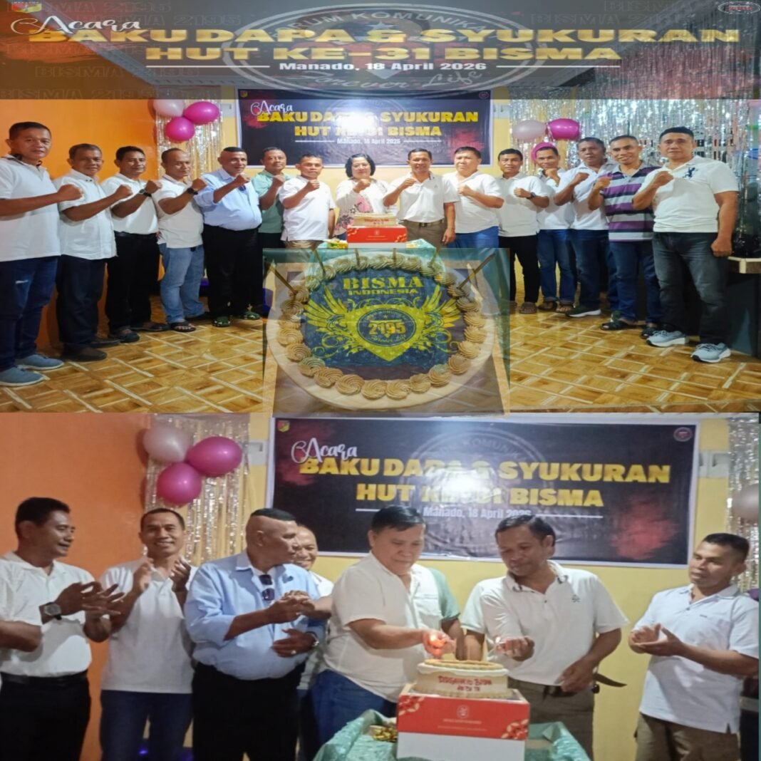 HUT ke-31 Bisma: Tradisi Baku Dapa Pererat Ikatan Persaudaraan Angkatan Bintara 1995 di Sulut HUT ke-31 Bisma: Tradisi Baku Dapa Pererat Ikatan Persaudaraan Angkatan Bintara 1995 di Sulut