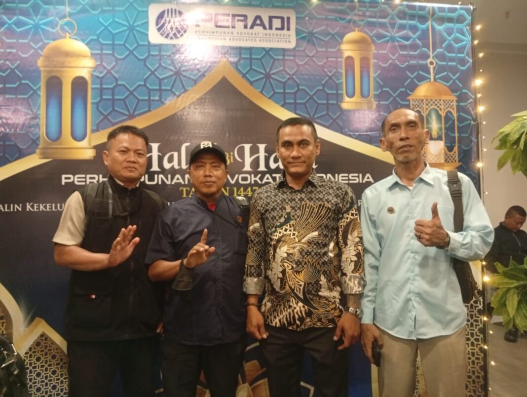 Halal Bihalal PERADI 2026: Pengacara Panser, SH. Harapkan Silaturahmi Antar Advokat Terus Berlanjut