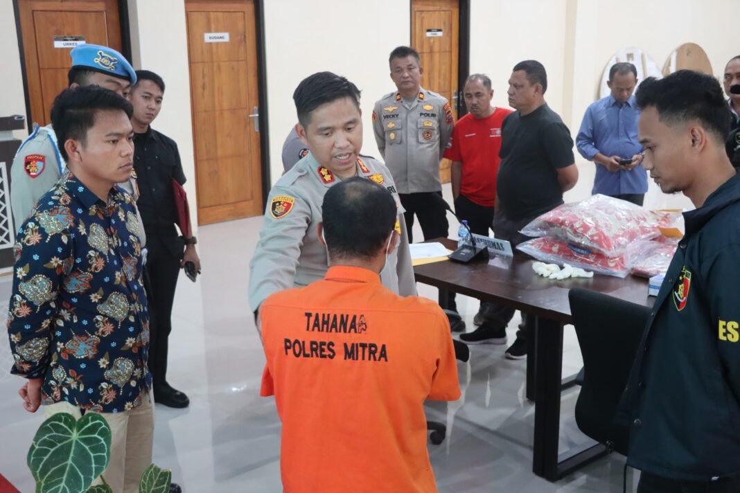 Tragedi Rumah Tangga, Suami Tikam Istri Hingga Tewas di Mitra, Pelaku Diringkus