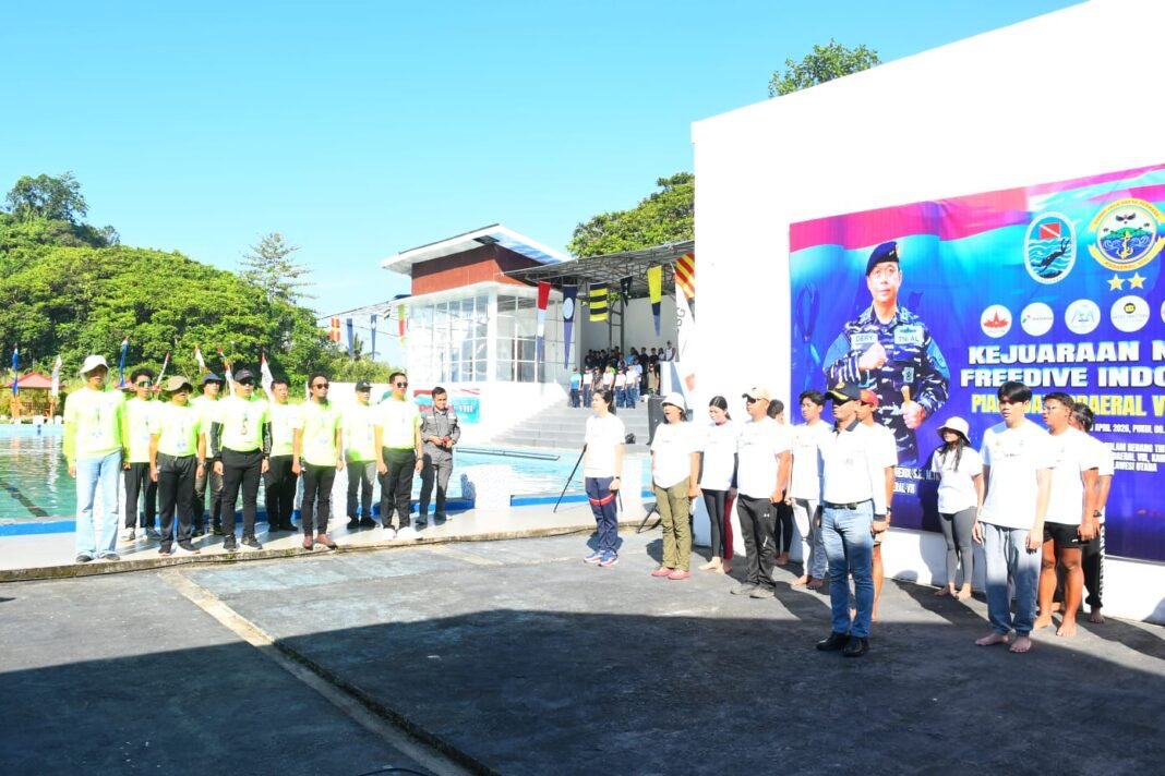 DANKODAERAL VIII PIMPIN PEMBUKAAN KEJUARAAN NASIONAL FREEDIVE INDOOR SERI I PIALA DANKODAERAL VIII TAHUN 2026