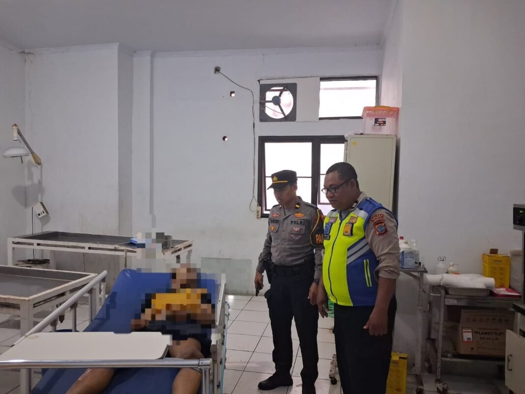 Kecelakaan Maut di Girian, Pengendara Motor Tewas Bersimbah Darah