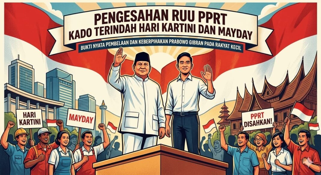 PPJNA 98 : Pengesahan RUU PPRT Kado Terindah di Hari Kartini dan May Day
