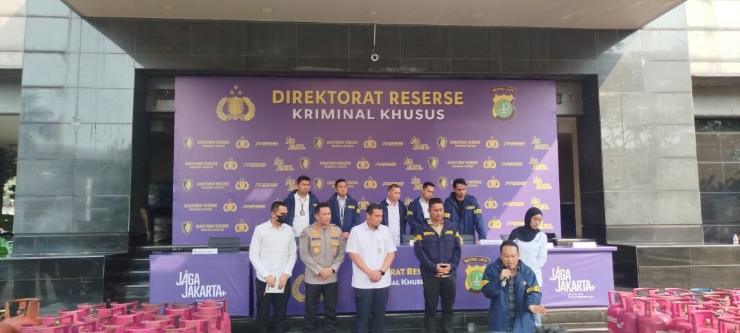 Polda Metro Jaya Bongkar Sindikat Oplosan Gas LPG Subsidi, Ribuan Tabung Disita