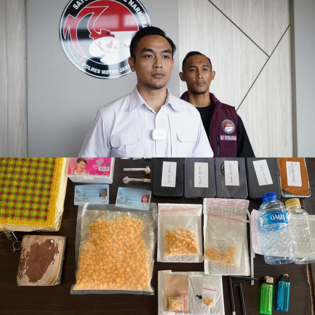 1.013 Butir Ekstasi dan Sabu Disita, Polres Jakbar Amankan Pengedar Narkoba di Kalideres