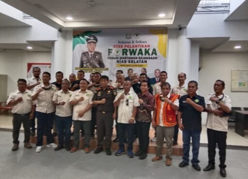 Kajari Nias Selatan Tekankan Integritas dan Etika, Forwaka Didorong Jadi Wadah Profesional Jurnalis