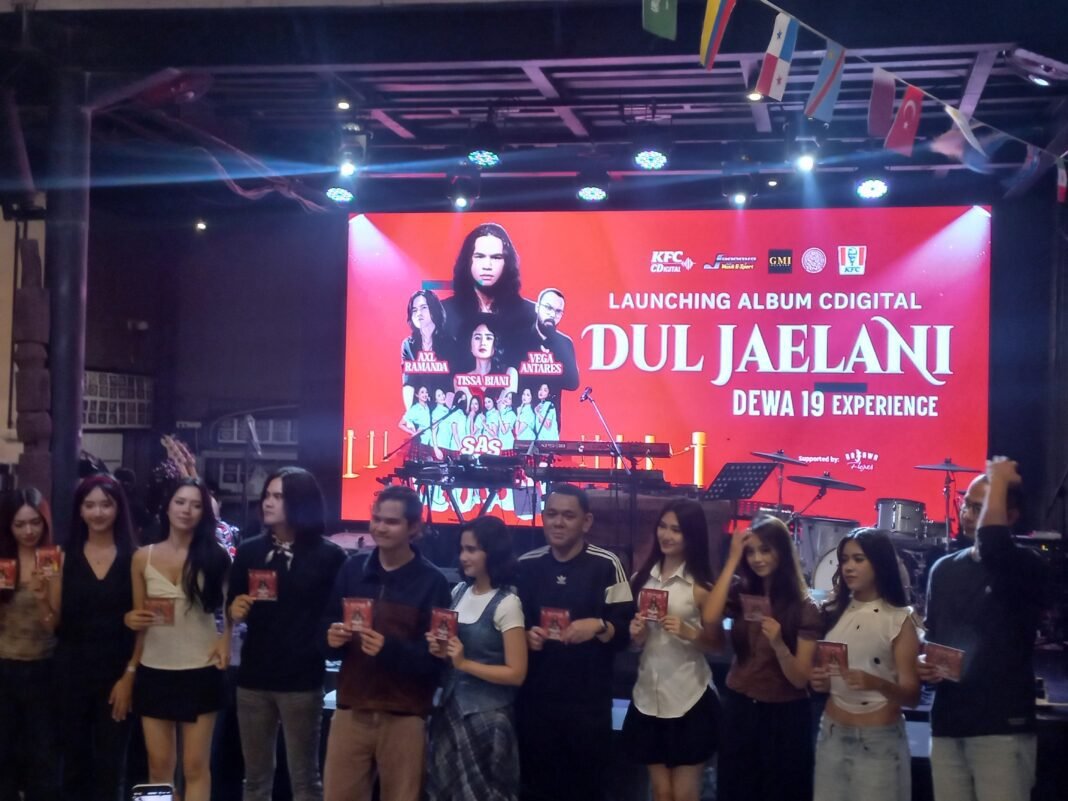 GMI Records Luncurkan Album CDigital Dul Jaelani Dewa 19 Experience Targetkan Milenial