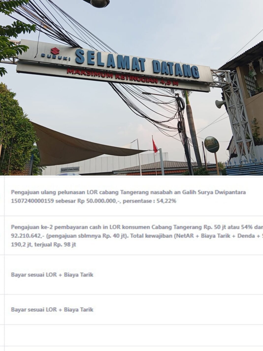 APV Sudah Dilelang, Debitur Suzuki Finance Kaget Masih Ditagih Rp 104 Juta