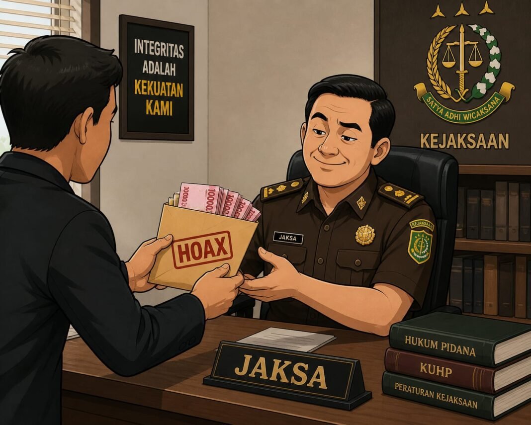 Kajari Nias Selatan Tepis Isu Dugaan Penerimaan Uang Sebesar Rp300 Juta Adalah Hoax.