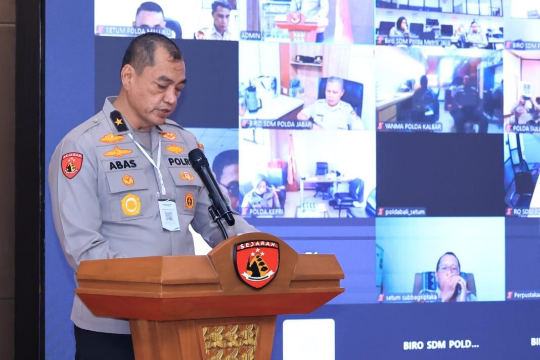 Rakernis Pusjarah Polri : Perkuat Implementasi Tribata dan Catur Prasetya