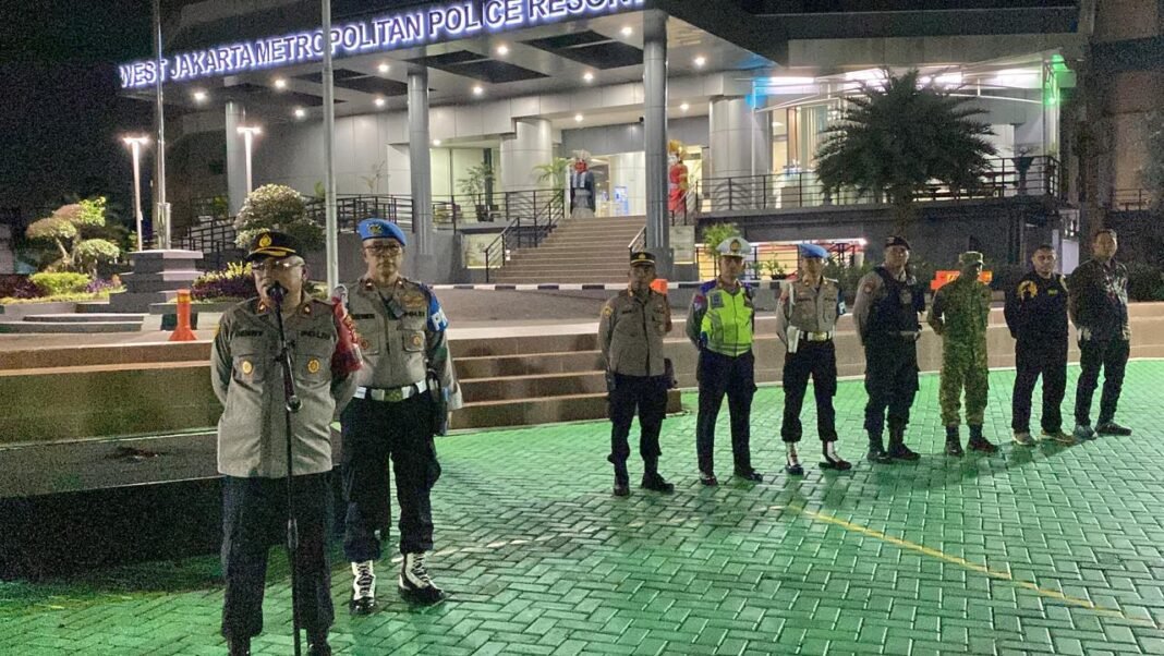 Cegah Tawuran dan Kejahatan Jalanan, Polres Jakbar Intensifkan Patroli Kewilayahan