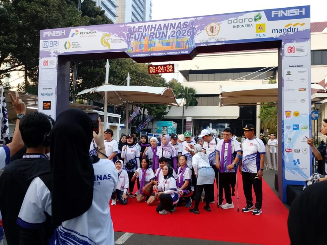 Lemhannas RI Mengadakan Fun Run Hut ke-61 2026