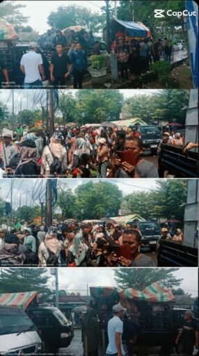 Ribuan Pekerja Penyulingan Minyak Tradisional Muba Gelar Aksi Damai, Tuntut Legalitas dan Pembinaan
