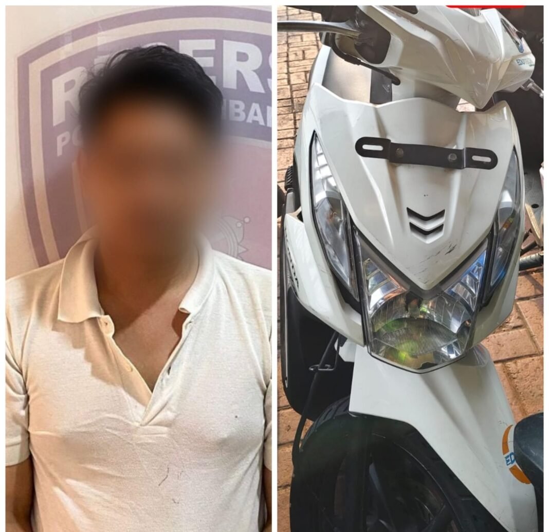 Polsek Kembangan Amankan Pelaku Curanmor Usai Kejar-kejaran di Jalan Pilar Mas Utama