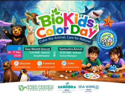 Color the Animal,Care for Nature!”Ancol Sulap Akhir Pekan Jadi Festival Edukasi Satwa Paling Seru di Jakarta
