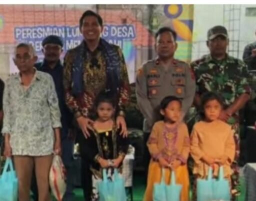 Lucky Hakim Resmikan Lumbung Pangan Desa Malang Semirang
