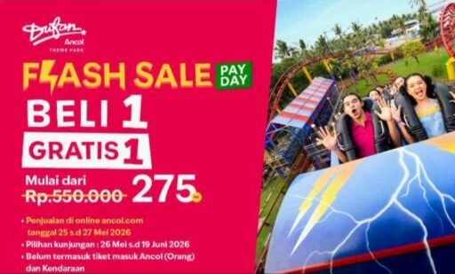 Flash Sale Dufan Meledak! Promo Beli 1 Gratis 1 Diprediksi Banjiri Wisatawan Saat Liburan Sekolah