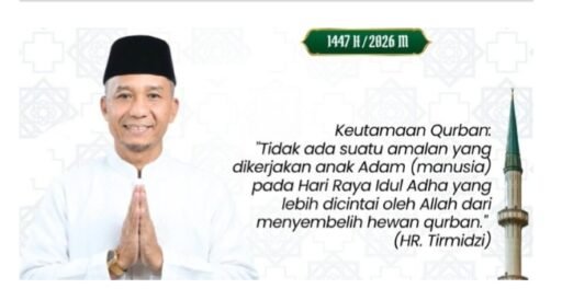 Ketua Fraksi PKS DPRD Indramayu H.Ruswa Ucapkan Selamat Idul Adha 1447 H