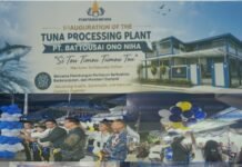PT Battousai Ono Niha Resmi Beroperasi, Alexander Sarumaha Bangun Pabrik Tuna, Buka Lapangan Kerja Di Bitung