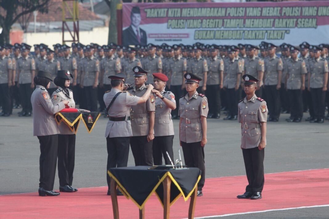 Kapolda Metro Jaya Lantik 993 Bintara Remaja di SPN Lido Kapolda Metro Jaya Lantik 993 Bintara Remaja di SPN Lido