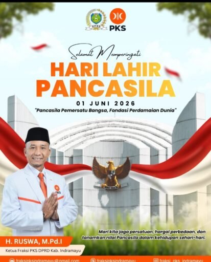 Ketua Fraksi PKS DPRD Indramayu H. Ruswa Ajak Masyarakat Amalkan Nilai Pancasila dalam Kehidupan Sehari-hari Ketua Fraksi PKS DPRD Indramayu H. Ruswa Ajak Masyarakat Amalkan Nilai Pancasila dalam Kehidupan Sehari-hari