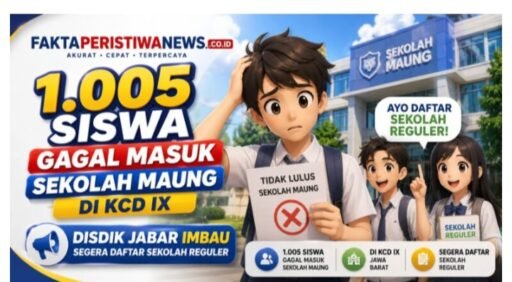1.005 Siswa Gagal Masuk Sekolah Maung di KCD IX, Disdik Jabar Imbau Segera Daftar Sekolah Reguler 1.005 Siswa Gagal Masuk Sekolah Maung di KCD IX, Disdik Jabar Imbau Segera Daftar Sekolah Reguler