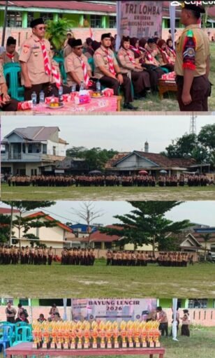Tri Lomba Pramuka Kwartir Ranting Bayung Lencir 2026 Penuh Semangat dan Sportivitas Tri Lomba Pramuka Kwartir Ranting Bayung Lencir 2026 Penuh Semangat dan Sportivitas