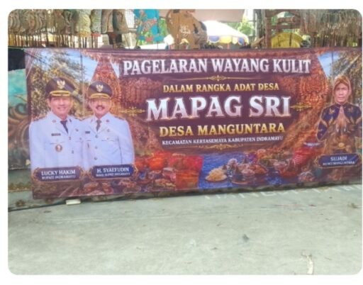 Mapag Sri, Pagelaran Wayang Kulit Meriahkan Adat Desa Manguntara Mapag Sri, Pagelaran Wayang Kulit Meriahkan Adat Desa Manguntara