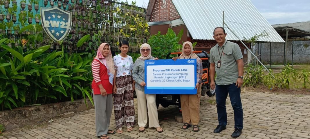 BRI KC Cibubur Dorong Pengelolaan Lingkungan Berkelanjutan di Kampung Gardenia 22 BRI KC Cibubur Dorong Pengelolaan Lingkungan Berkelanjutan di Kampung Gardenia 22
