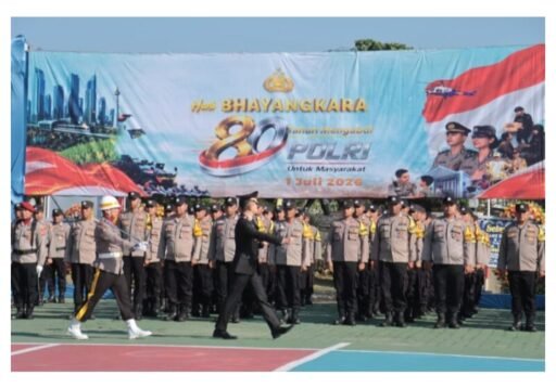 Polres Indramayu Gelar Upacara Hari Bhayangkara ke-80 Polres Indramayu Gelar Upacara Hari Bhayangkara ke-80