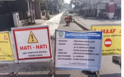 PUPR Indramayu Laksanakan Betonisasi Jalan RJ. MT. Haryono, Tingkatkan Akses dan Kenyamanan Masyarakat PUPR Indramayu Laksanakan Betonisasi Jalan RJ. MT. Haryono, Tingkatkan Akses dan Kenyamanan Masyarakat